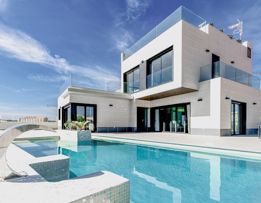 Luxury villa with pool in Morocco